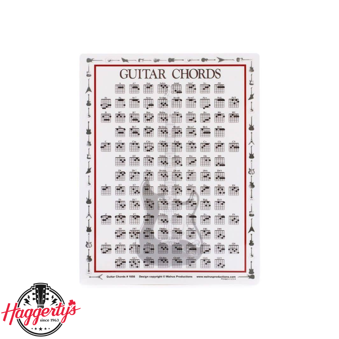 Walrus Products Guitar Chords Chart 6733b043f0014