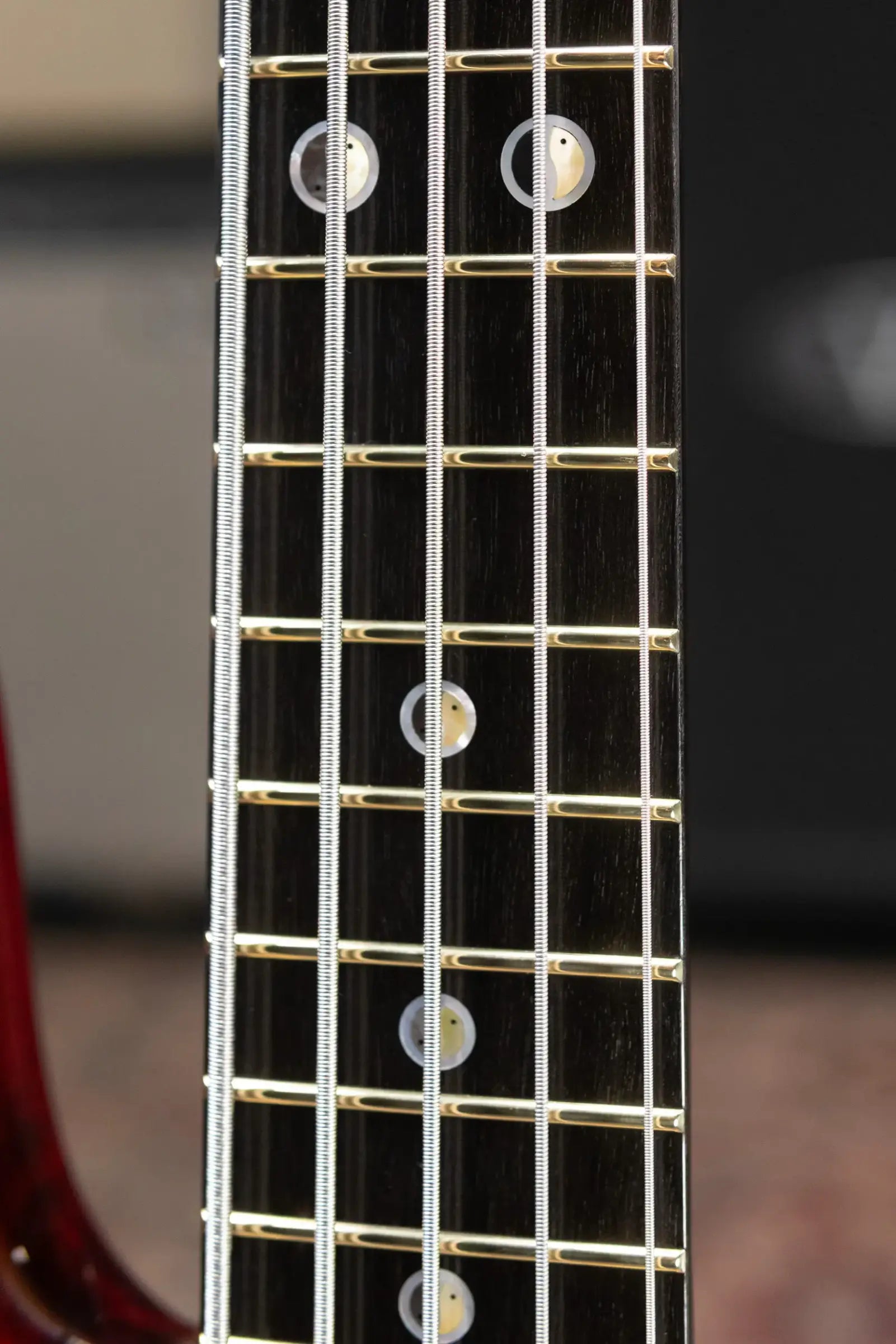Warwick 2025 Limited Edition Masterbuilt Streamer Stage II NT 5-String Bass - Bleached Honey Sunset Burst in Natural Transparent High Polish with Gig Bag