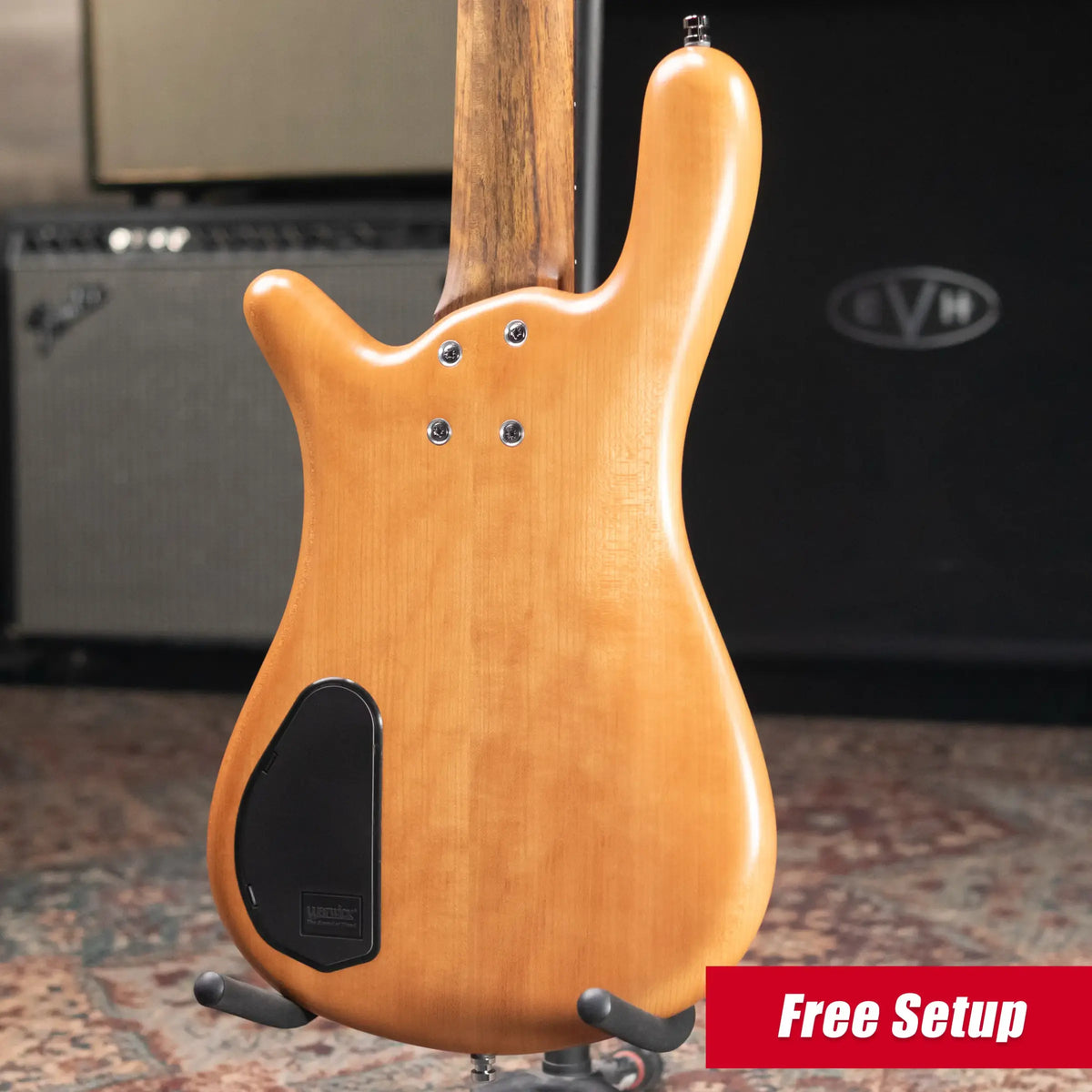 Warwick Pro Series Streamer LX 5-String Bass - Natural Transparent Satin with Gig Bag