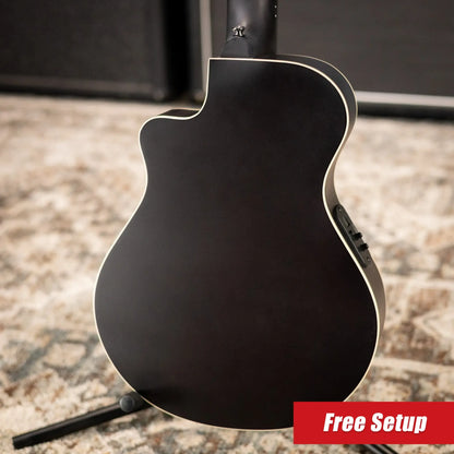 Yamaha APXT2 3/4-Size Thin-Line Cutaway Acoustic/Electric Guitar - Old Violin Sunburst with Gig Bag