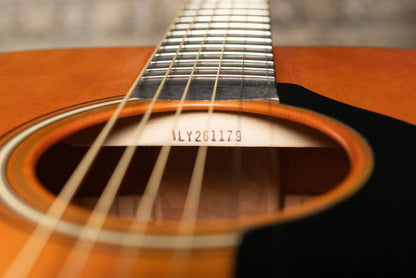 Yamaha FG3 Red Label Acoustic Guitar - Vintage Natural with Gig Bag