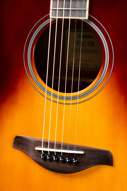 Yamaha FSC-TA TransAcoustic Guitar - Brown Sunburst