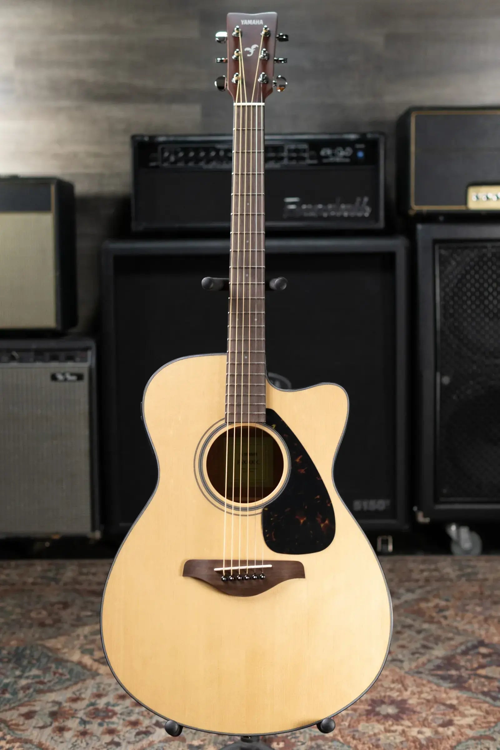 Yamaha FSX800C Small Body Acoustic-Electric Guitar - Natural