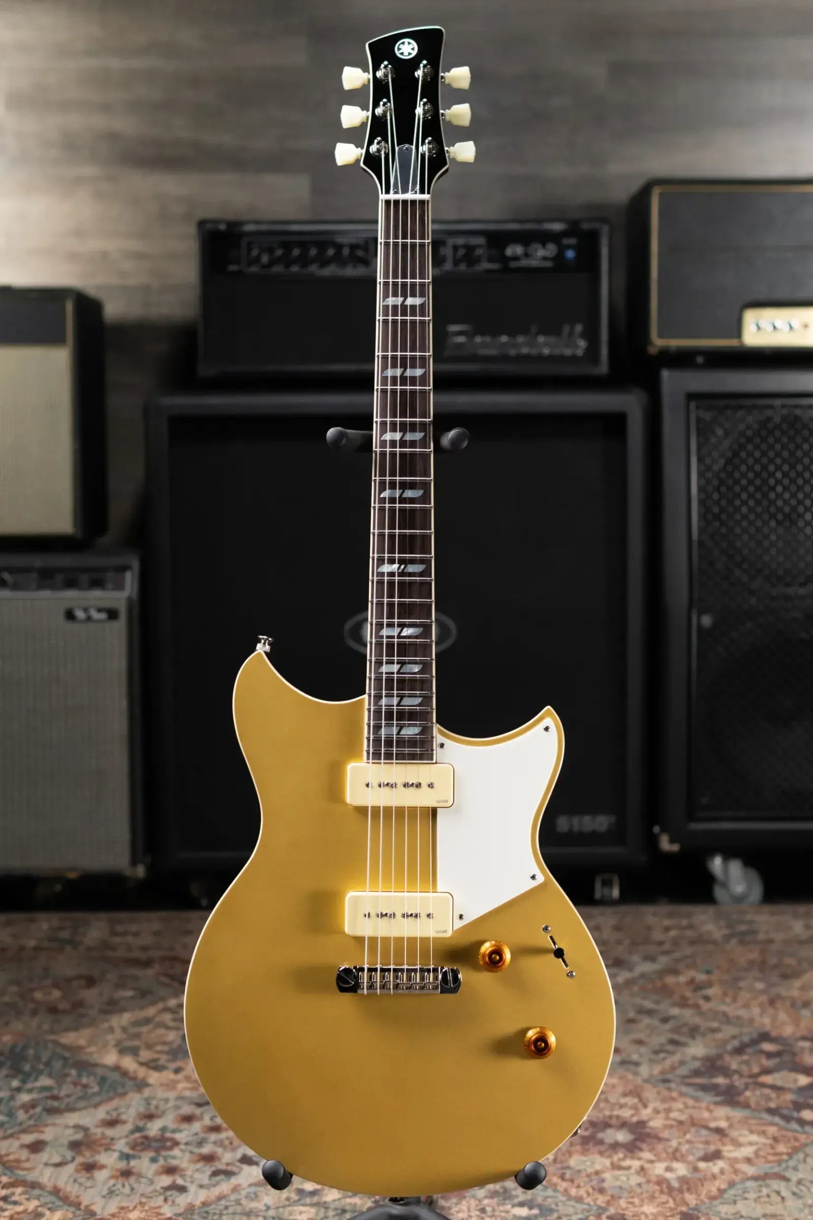 Yamaha RS02CB Chris Buck Signature Revstar Electric Guitar - Honey Gold with Gig Bag