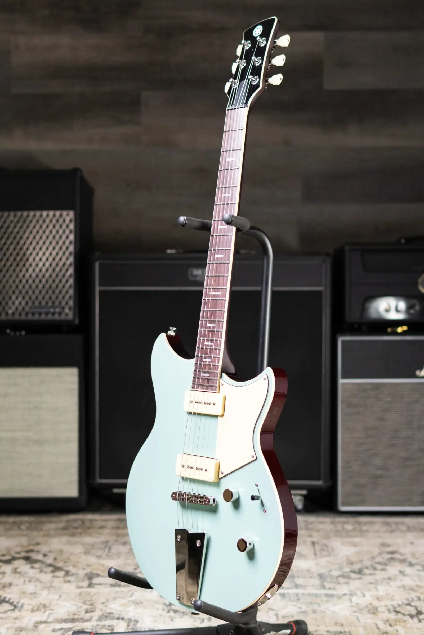 Yamaha RSS02T Revstar Electric Guitar - Sonic Blue with Gig Bag