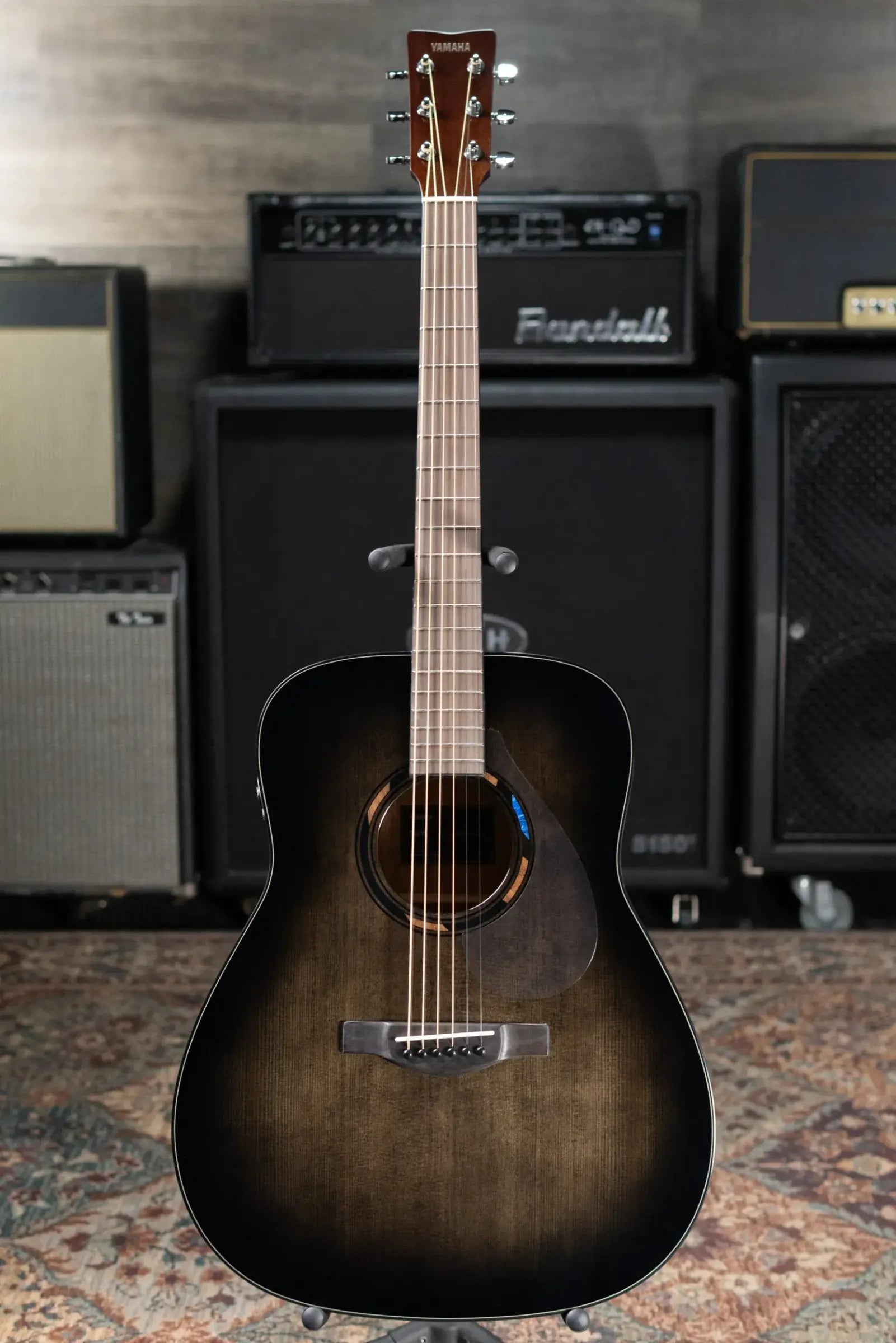 Yamaha TAG1E TransAcoustic Acoustic/Electric Guitar - Translucent Black with Gig Bag