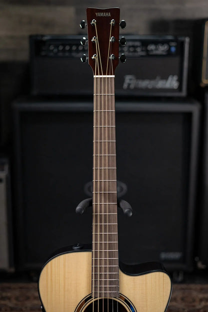 Yamaha TAS1 C Concert Cutaway Acoustic/Electric Guitar - Natural with Gig Bag