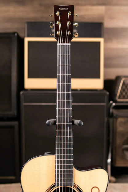 Yamaha TAS3 Concert Acoustic/Electric Guitar - Natural with Softshell Case