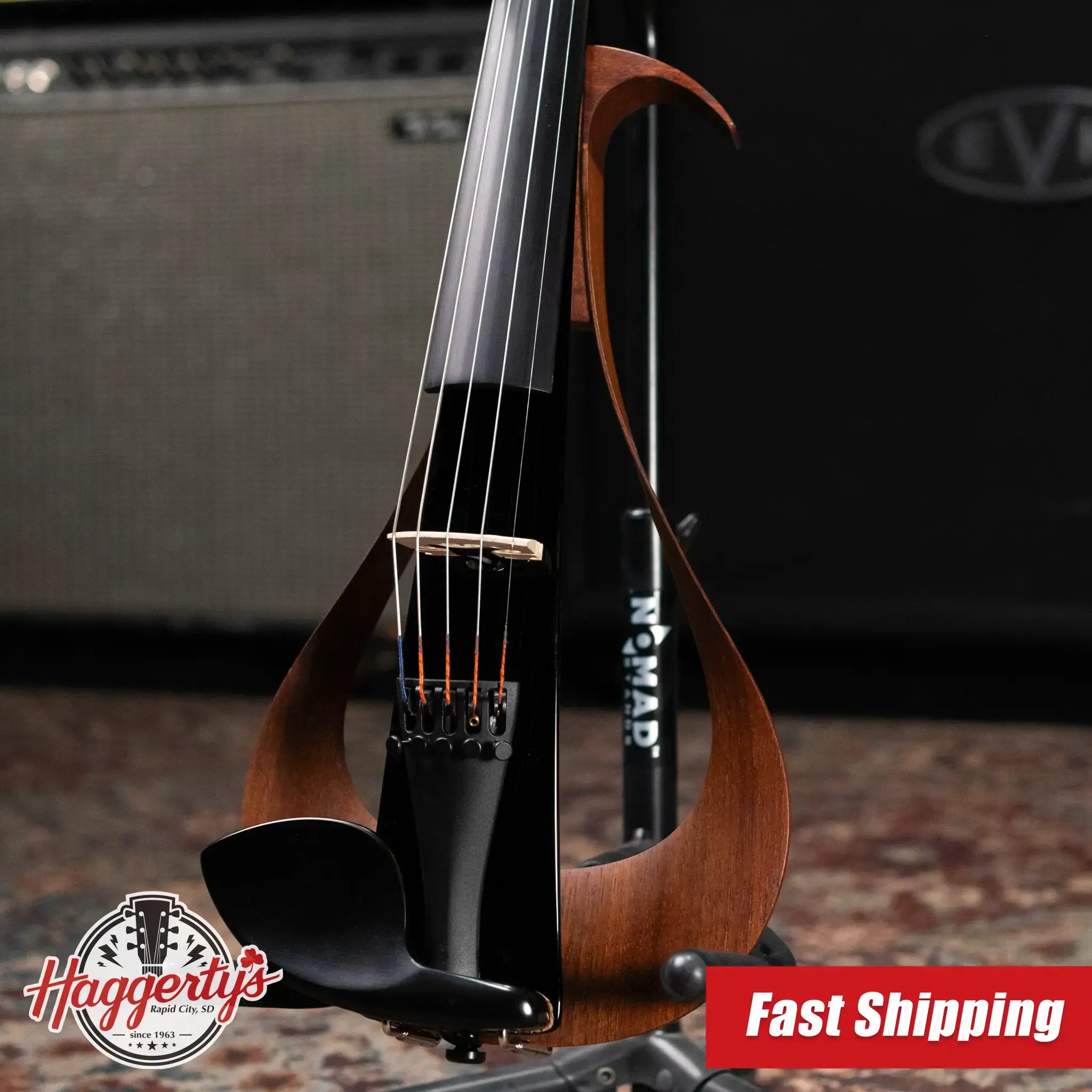 Yamaha YEV105BL Electric Silent Violin - Floor Model Demo