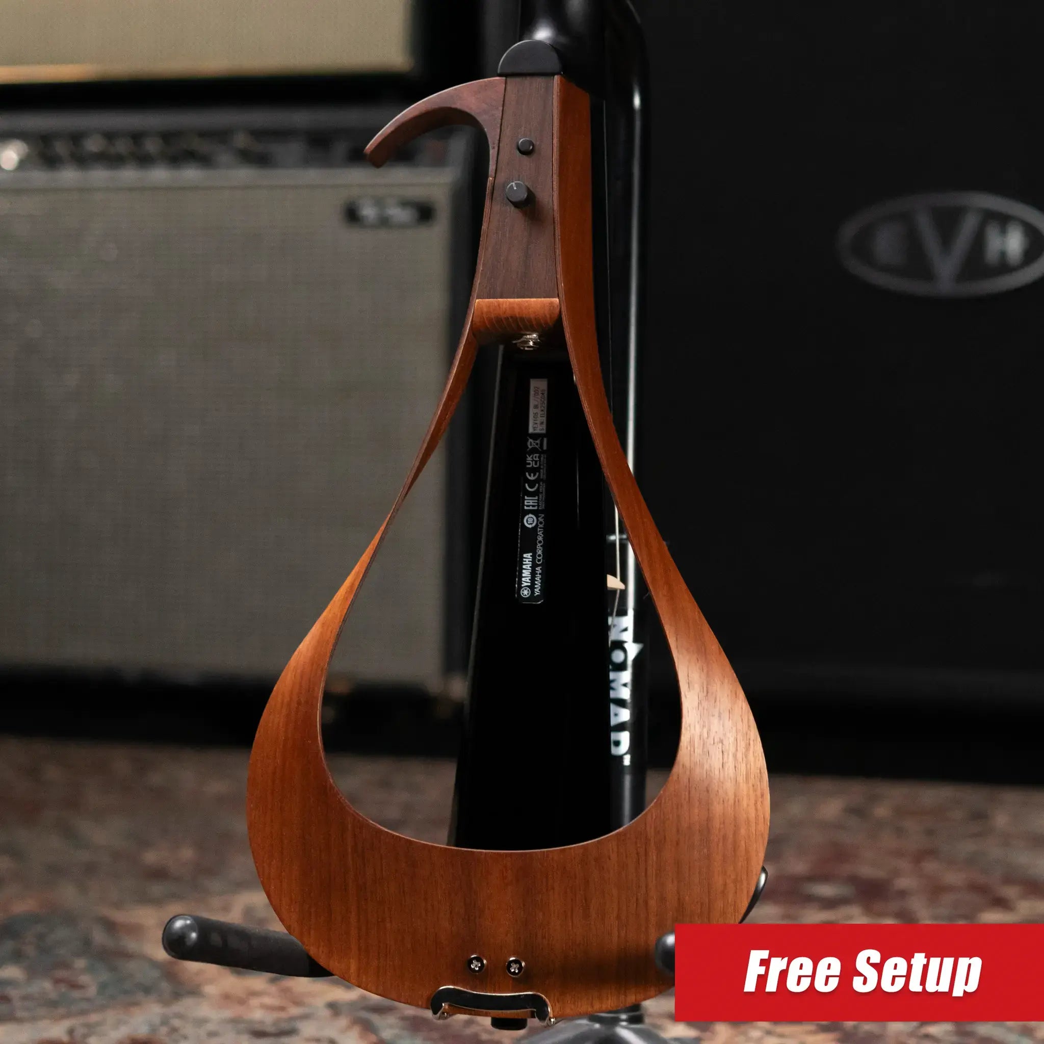 Yamaha YEV105BL Electric Silent Violin - Floor Model Demo