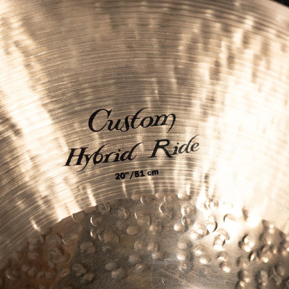 Zildjian 20" K Custom Hybrid Ride Cymbal - Used