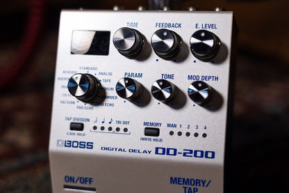 Boss DD-200 Digital Delay Pedal