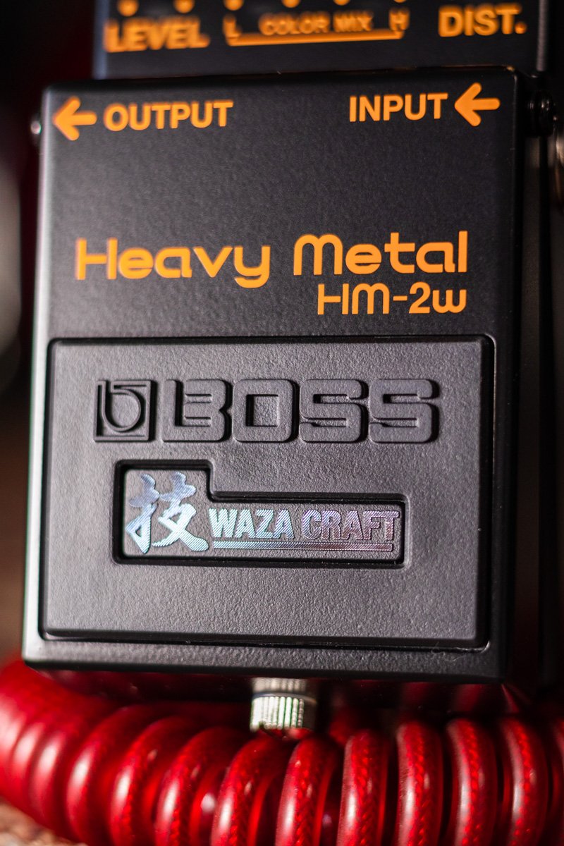 boss HM 2w waza craft heavy metal pedal haggertys 3