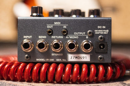 boss IR 200 amp and cabinet pedal haggertys 10