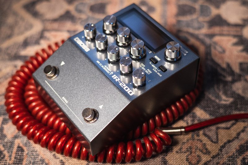 boss IR 200 amp and cabinet pedal haggertys 11