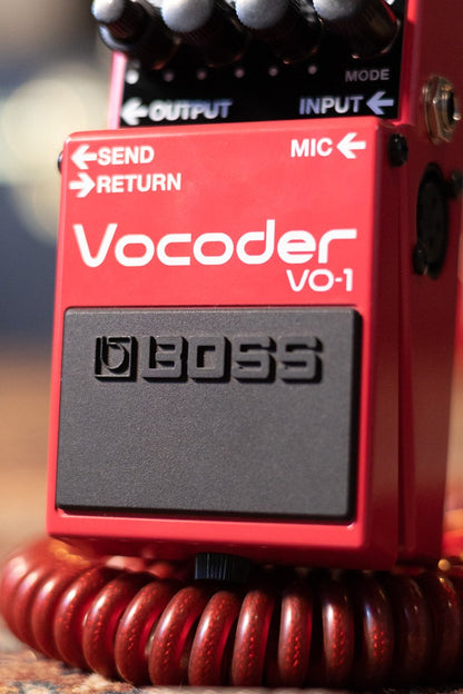 boss VO 1 vocoder pedal haggertys 3