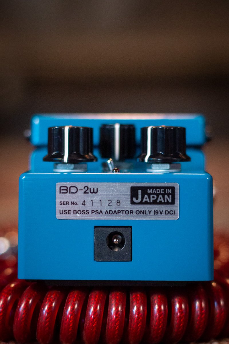 boss bd 2w waza craft blues driver pedal haggertys 8