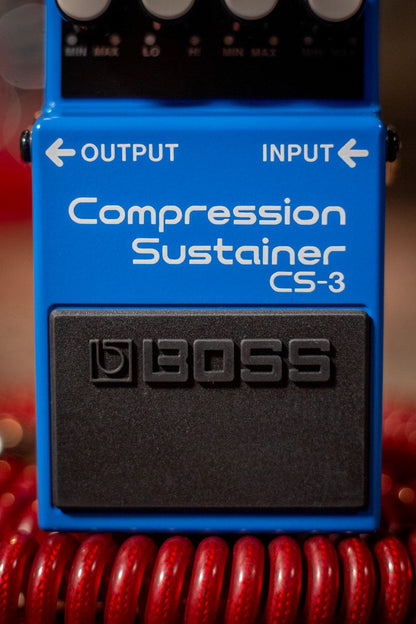 boss cs 3 compressor sustainer pedal haggertys 3