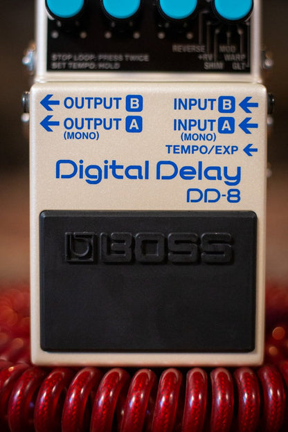 boss dd 8 digital delay pedal haggertys 3