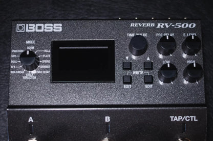 boss rv 500 reverb pedal haggertys 2