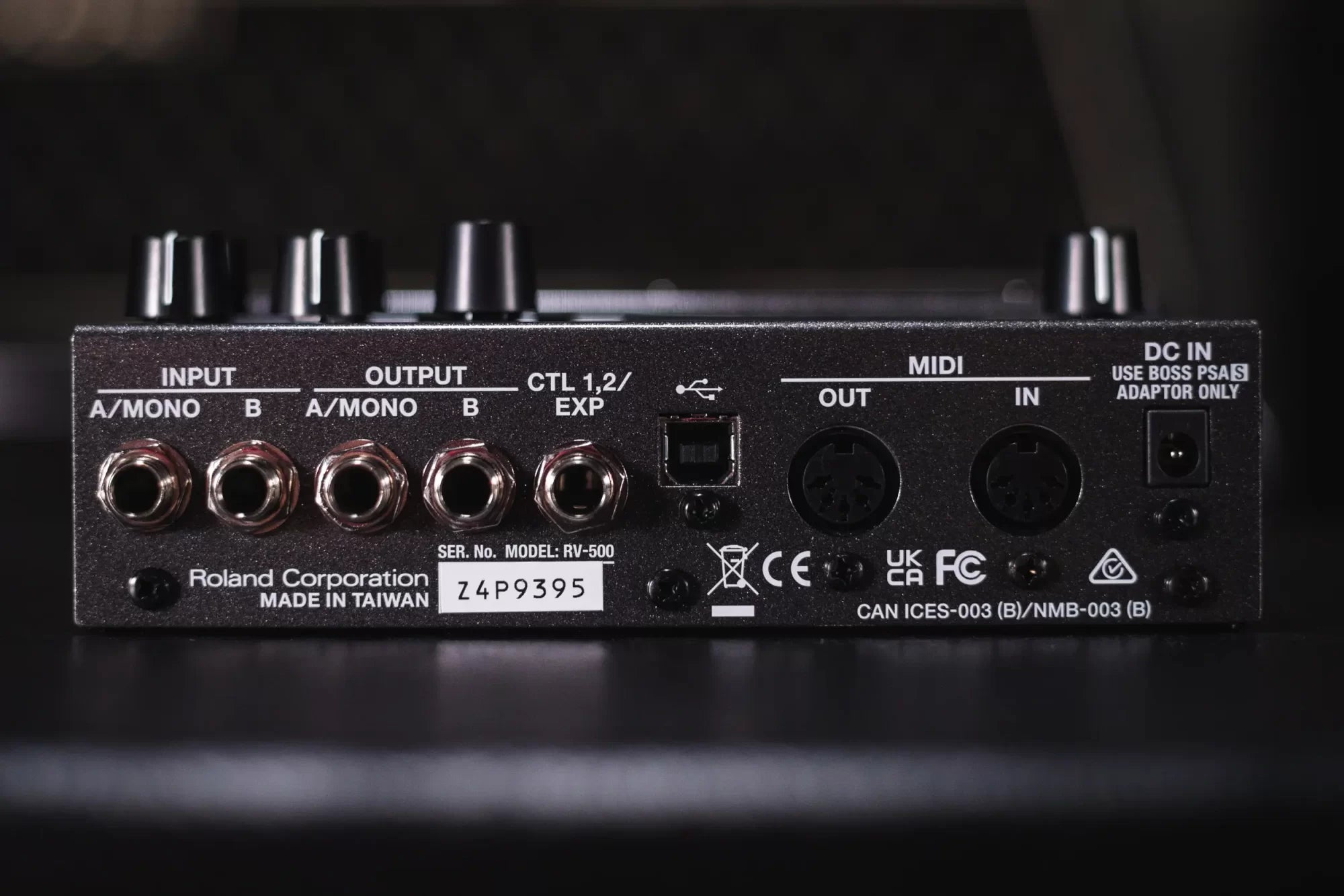 boss rv 500 reverb pedal haggertys 5