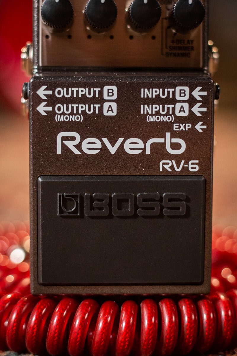 Boss RV-6 Digital Reverb Pedal