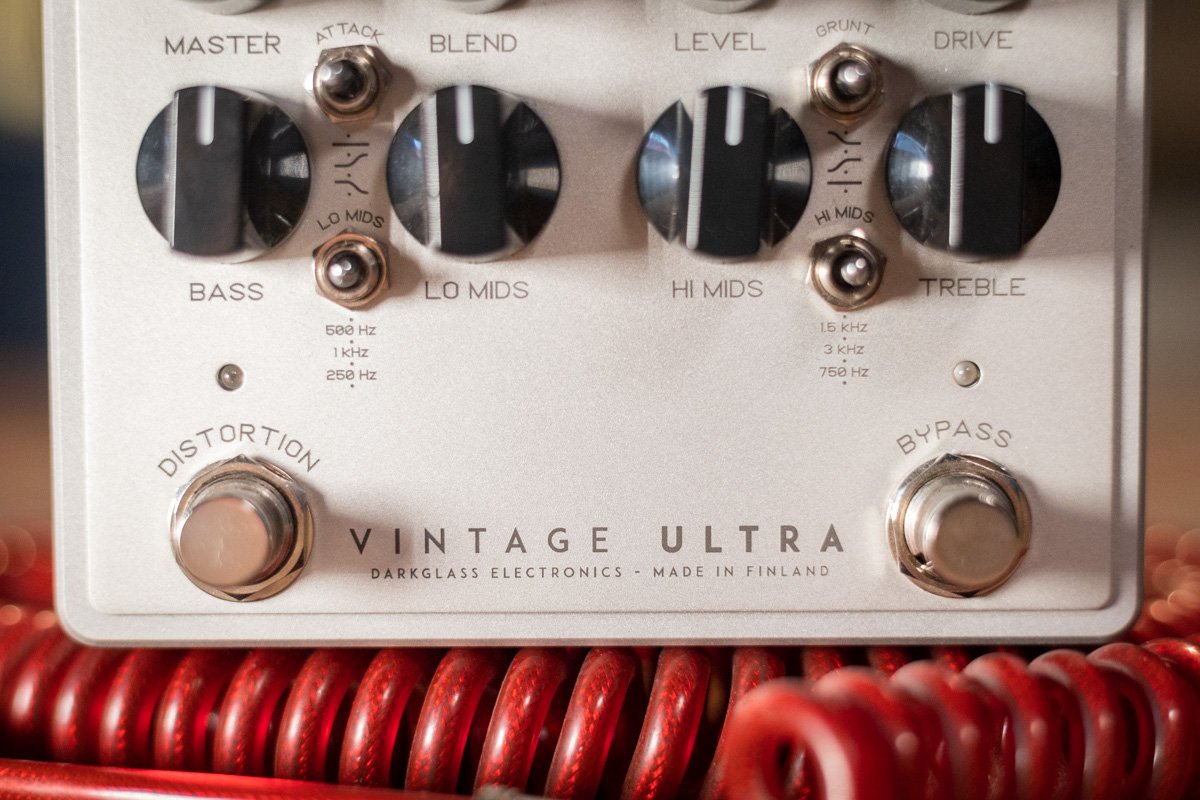 Darkglass Vintage Ultra 2.0 Bass Preamp Bass Guitar Pedal (Aux In) - Floor Model