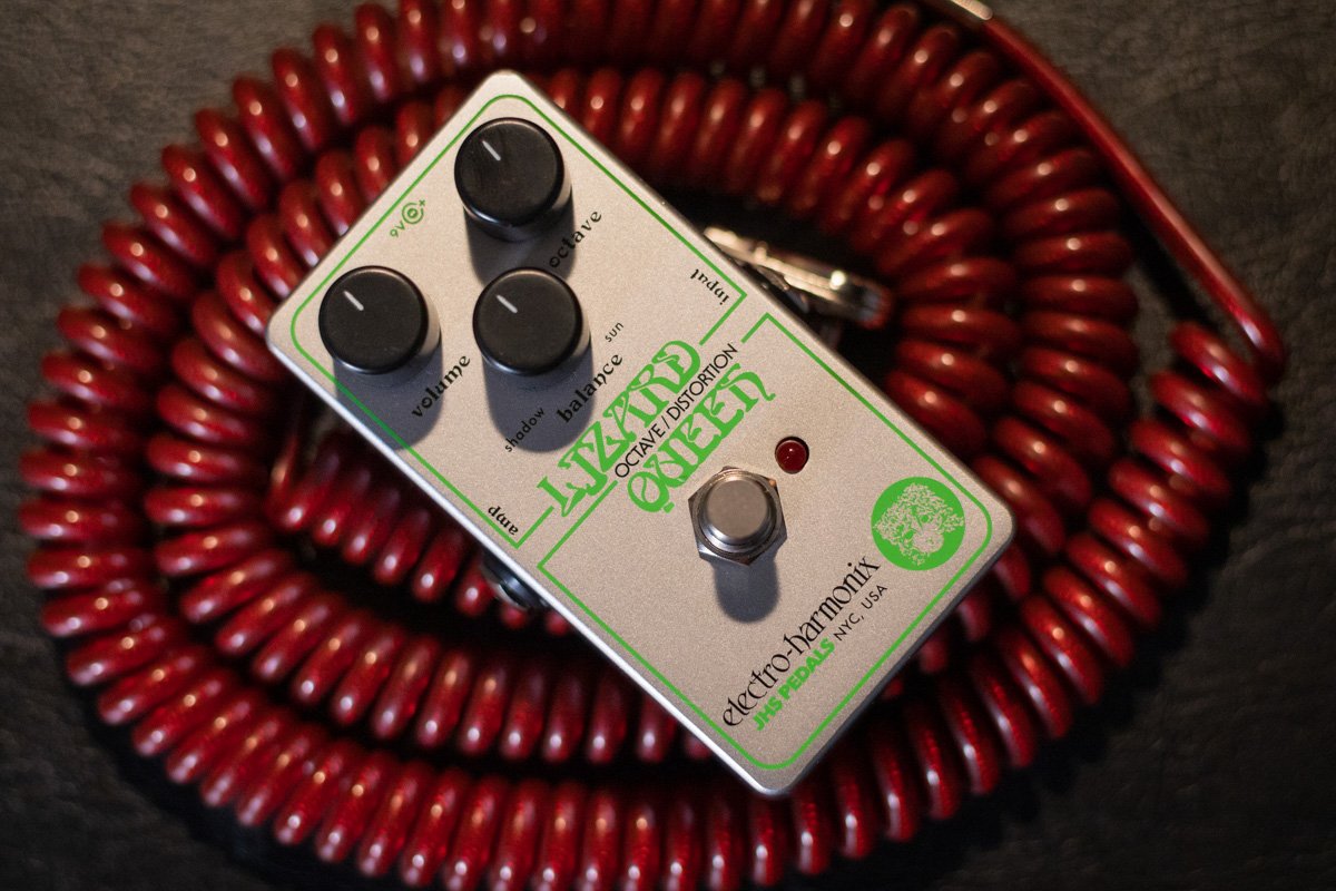 electro harmonix lizard queen octave distortion fuzz haggertys 6