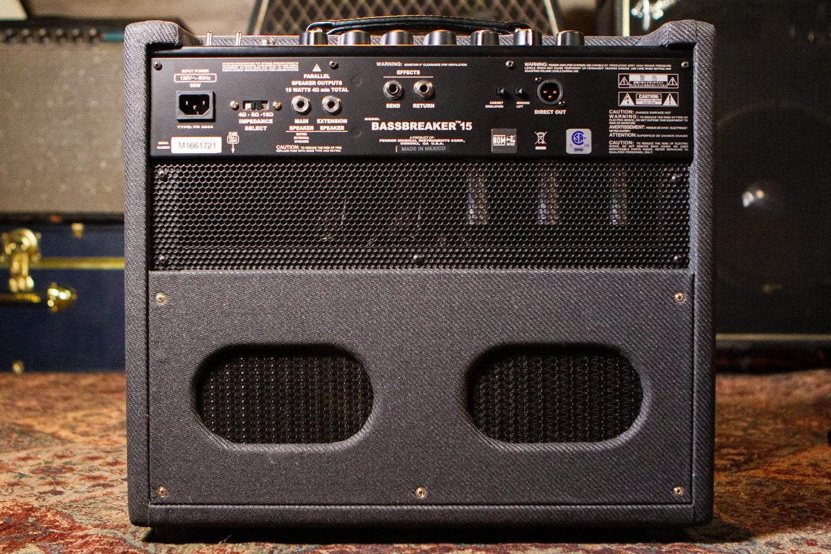 fender bassbreaker 15 guitar amplifier haggertys 08