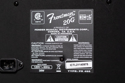 fender frontman 20G haggertys 8