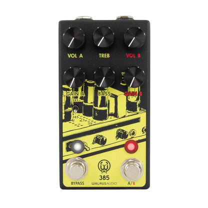 Walrus Audio 385 MKII Overdrive Effect Pedal Yellow