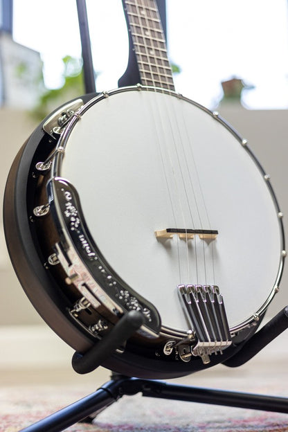 Goldtone CC-50RP Cripple Creek Resonator Banjo with Planetary Tuners and Gig Bag