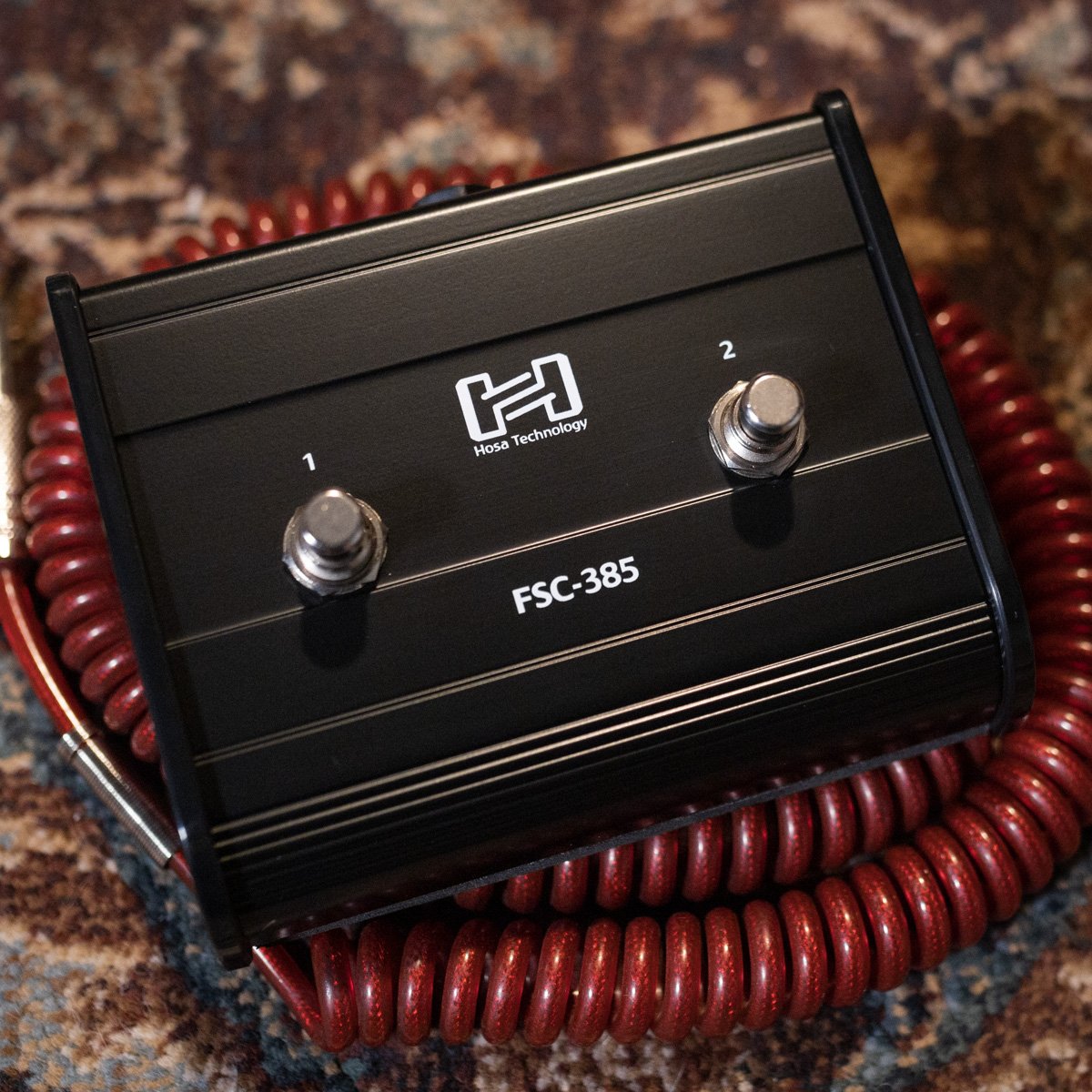hosa fsc 385 dual footswitch haggertys 1