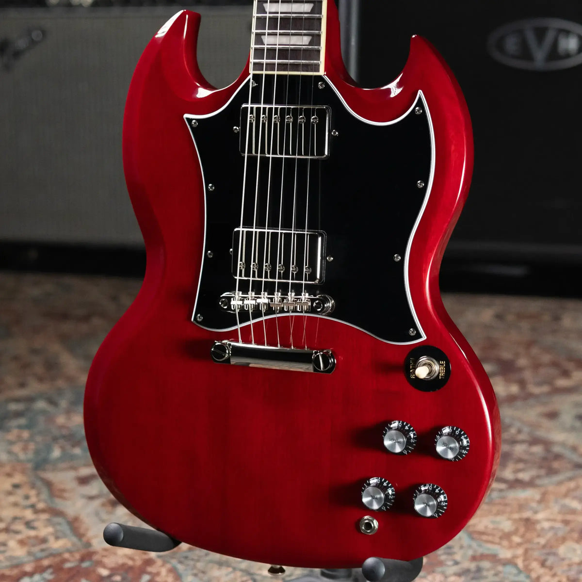 Epiphone SG Standard Electric Guitar - Cherry with Gig Bag