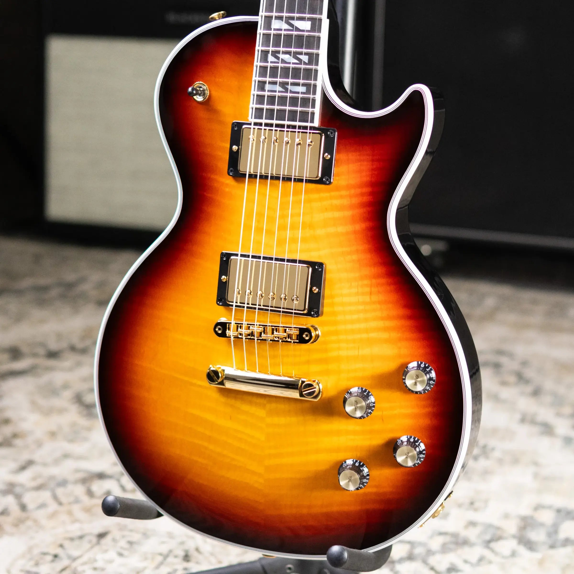 Gibson Les Paul Modern Supreme Electric Guitar - Fireburst with Hardshell Case