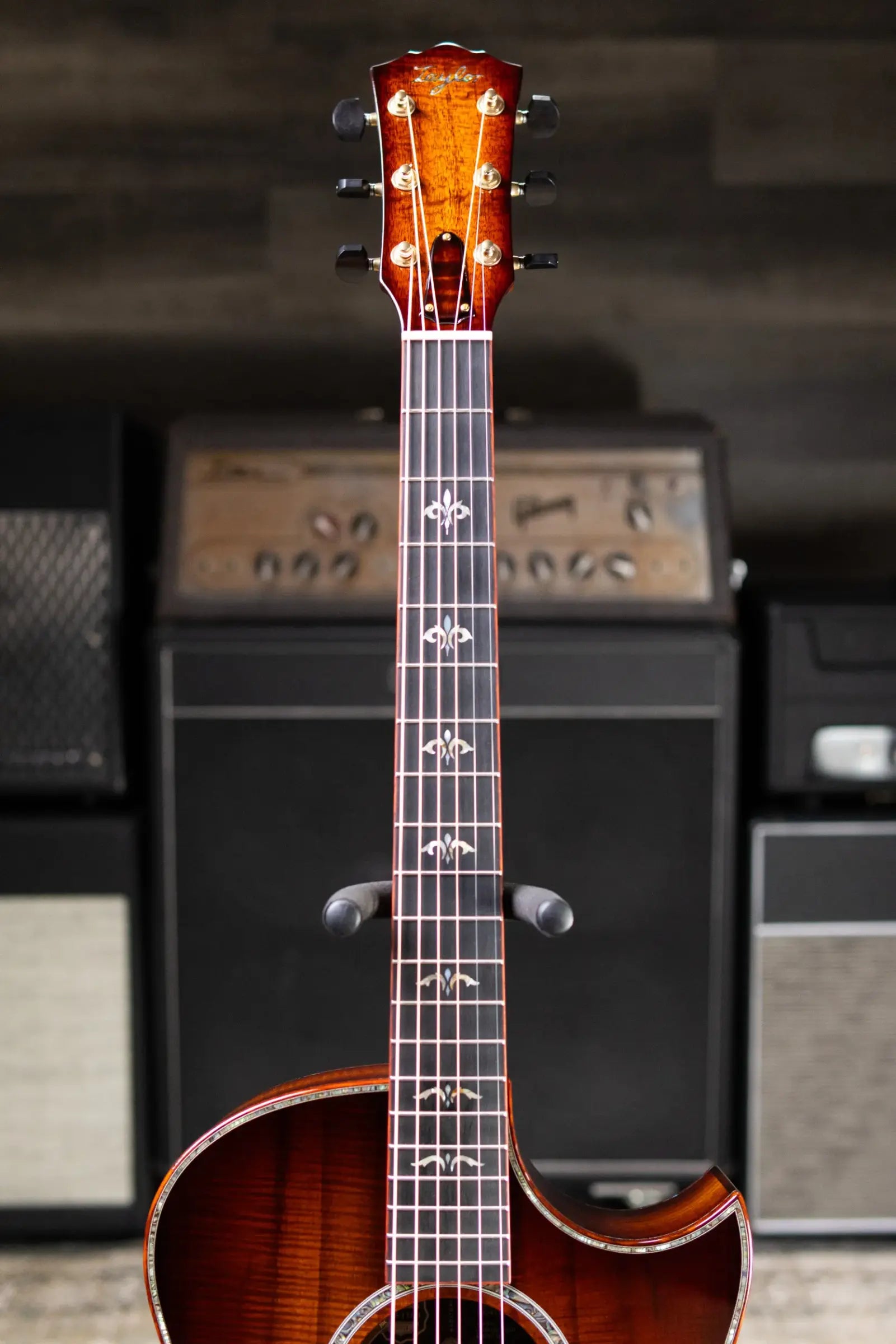 Taylor Custom Shop #C0714 Gold Label Super Auditorium Acoustic/Electric Guitar with Hardshell Case