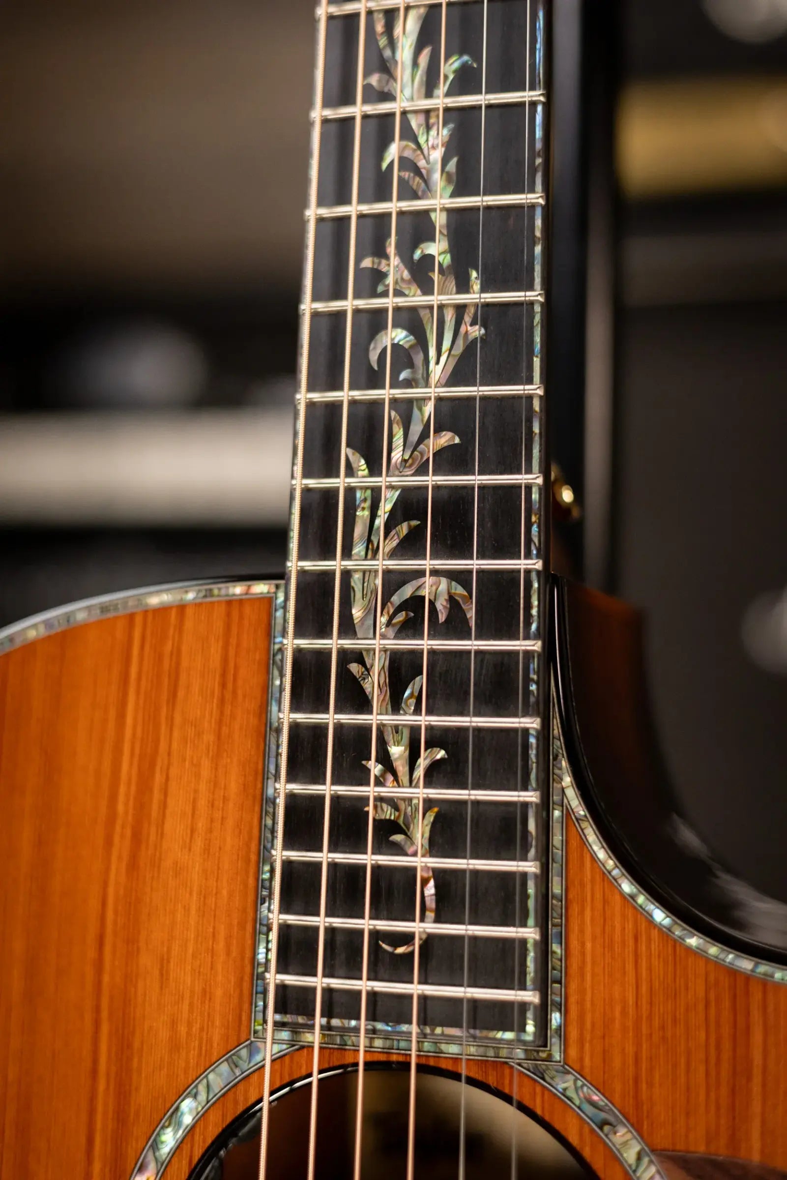 Taylor Next Generation PS14ce Presentation Series Grand Auditorium Acoustic/Electric Guitar - Honduran Rosewood/Sinker Redwood with Hardshell Case