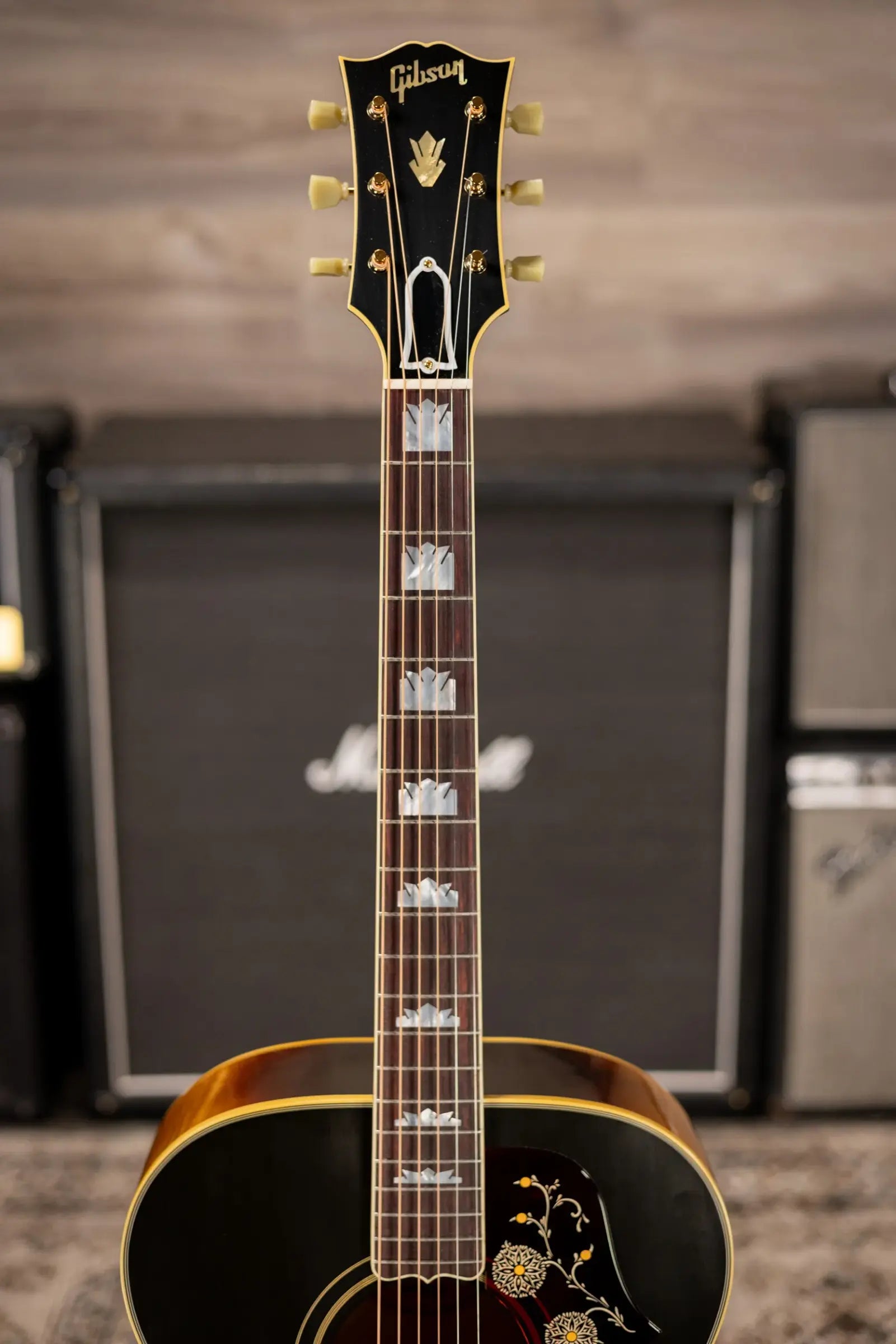 Gibson Custom Shop 1957 SJ-200 Jumbo Acoustic Guitar - Vintage Sunburst with Hardshell Case