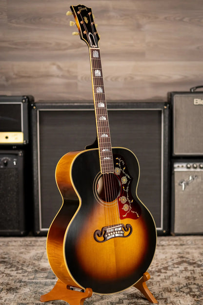 Gibson Custom Shop 1957 SJ-200 Jumbo Acoustic Guitar - Vintage Sunburst with Hardshell Case