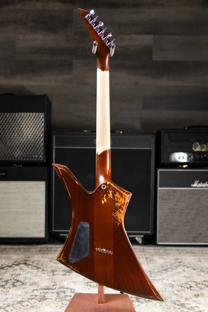 Jackson Custom Shop USA Special Edition Kelly Electric Guitar -  Nitro-Relic Tour Gold Top with Hardshell Case