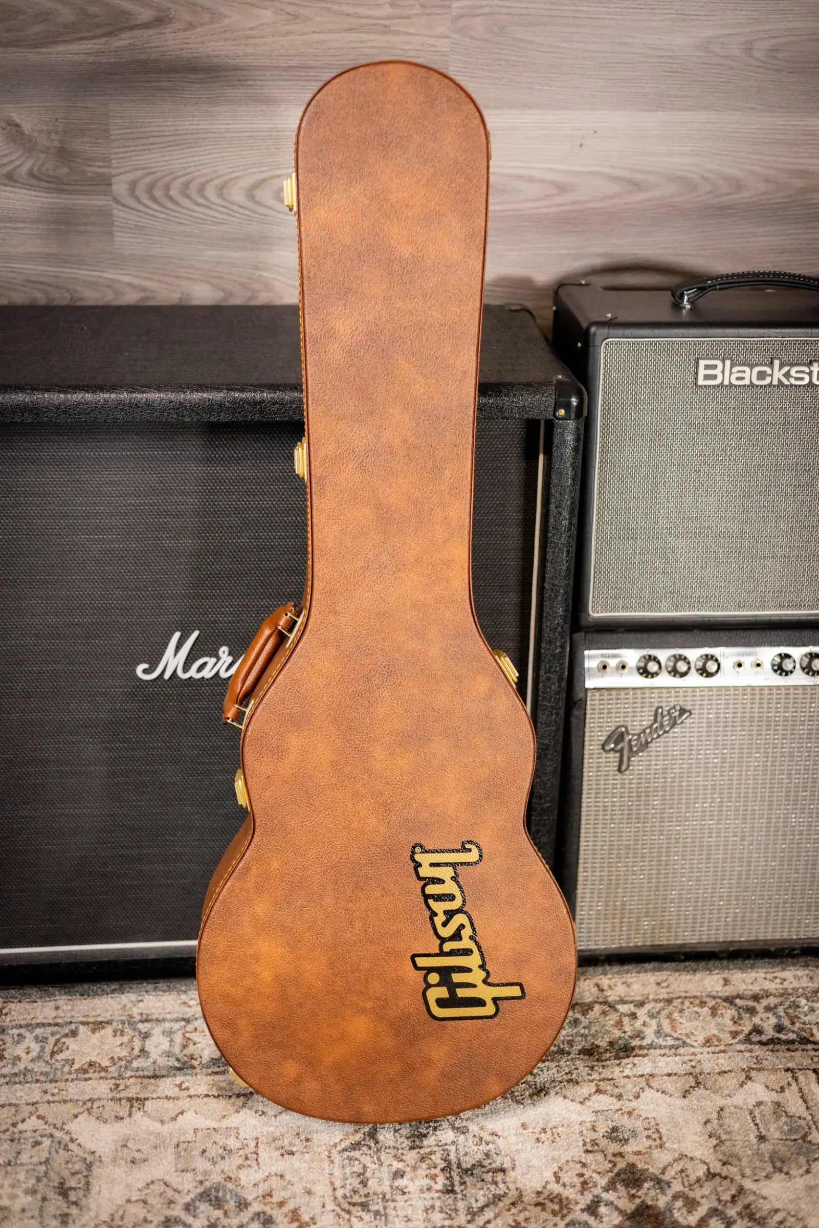 Gibson Les Paul Standard 50s Faded Electric Guitar - Vintage Tobacco with Hardshell Case