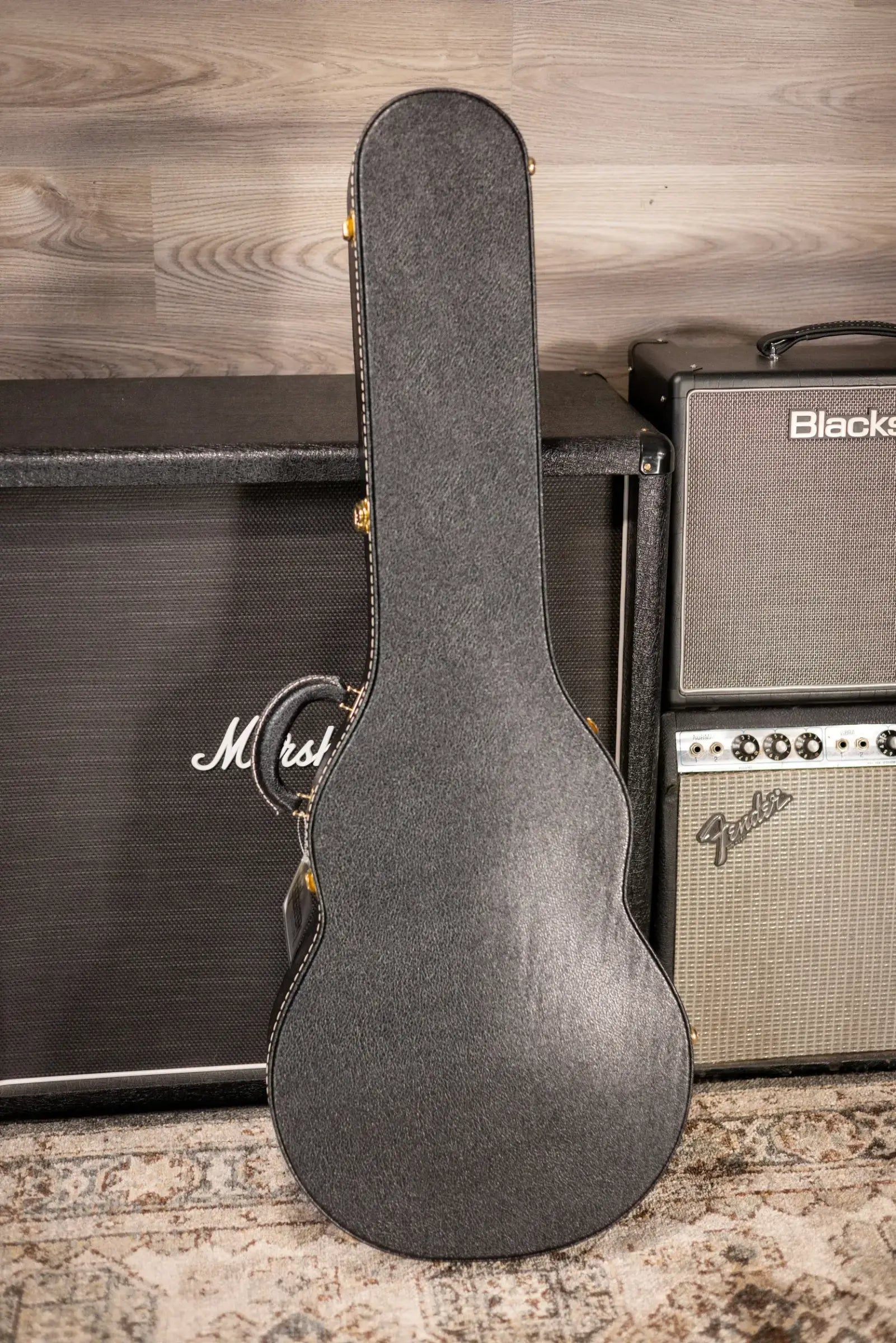 Gibson Custom Shop 1968 Les Paul Custom Reissue Electric Guitar - Ebony with Hardshell Case