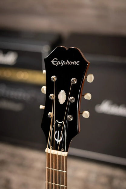 Epiphone Masterbilt Texan FT79 Acoustic Guitar with Fishman Pick-up  - Natural with Hardshell  Case - Used