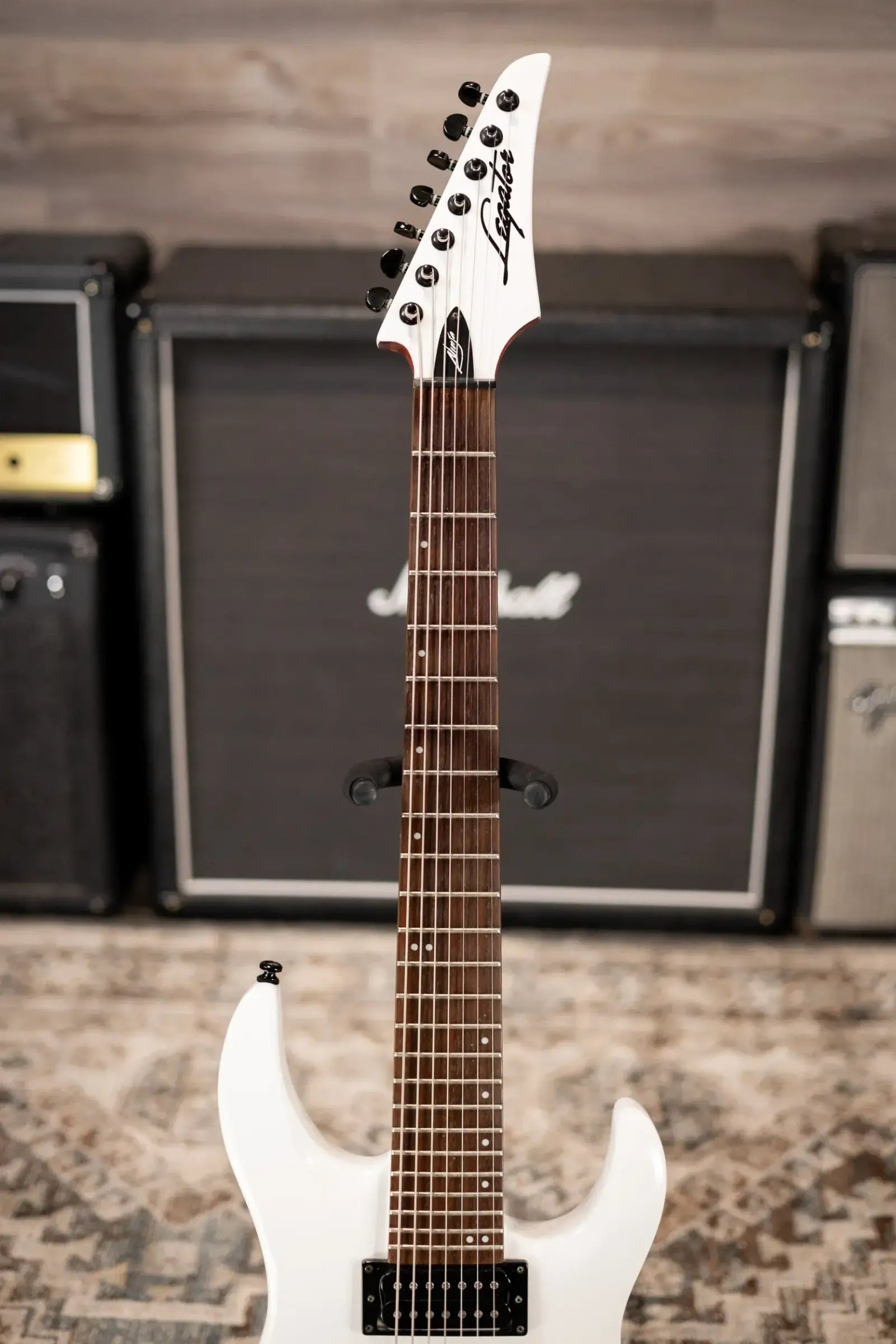 Legator Ninja N7P 7-String Electric Guitar - White - Used