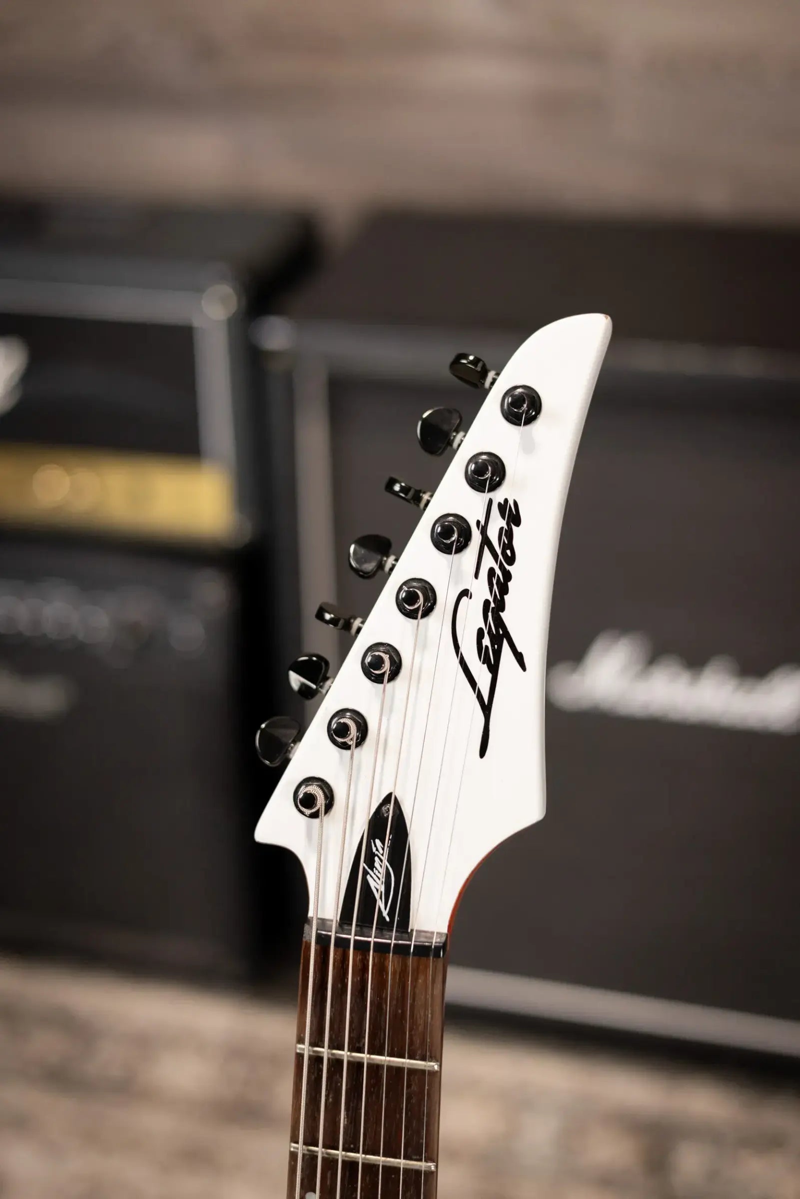 Legator Ninja N7P 7-String Electric Guitar - White - Used