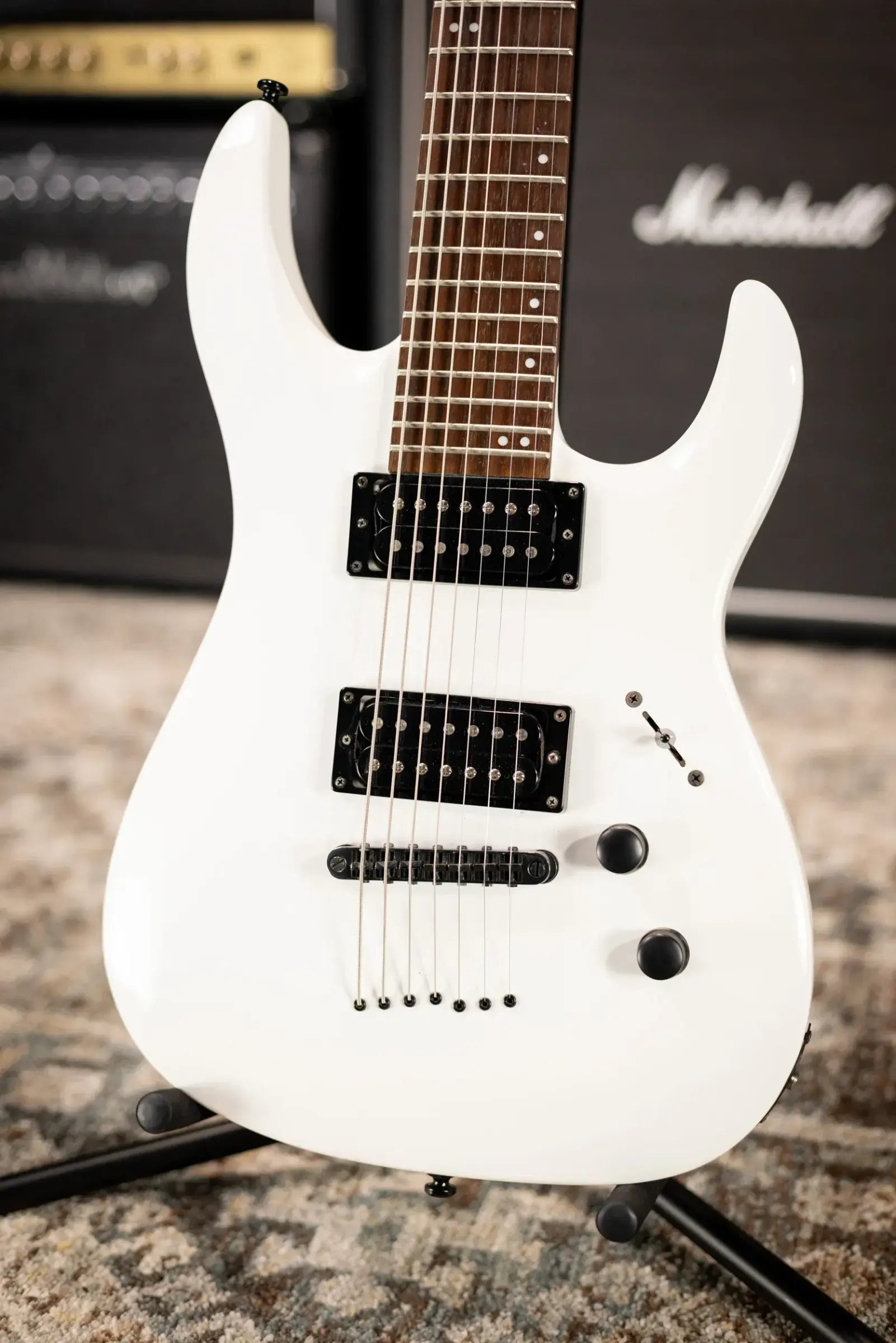 Legator Ninja N7P 7-String Electric Guitar - White - Used