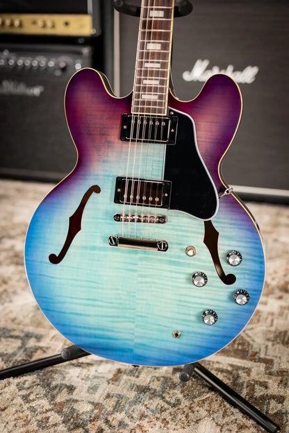 Epiphone ES-335 Figured Semi-hollow Electric Guitar - Blueberry Burst