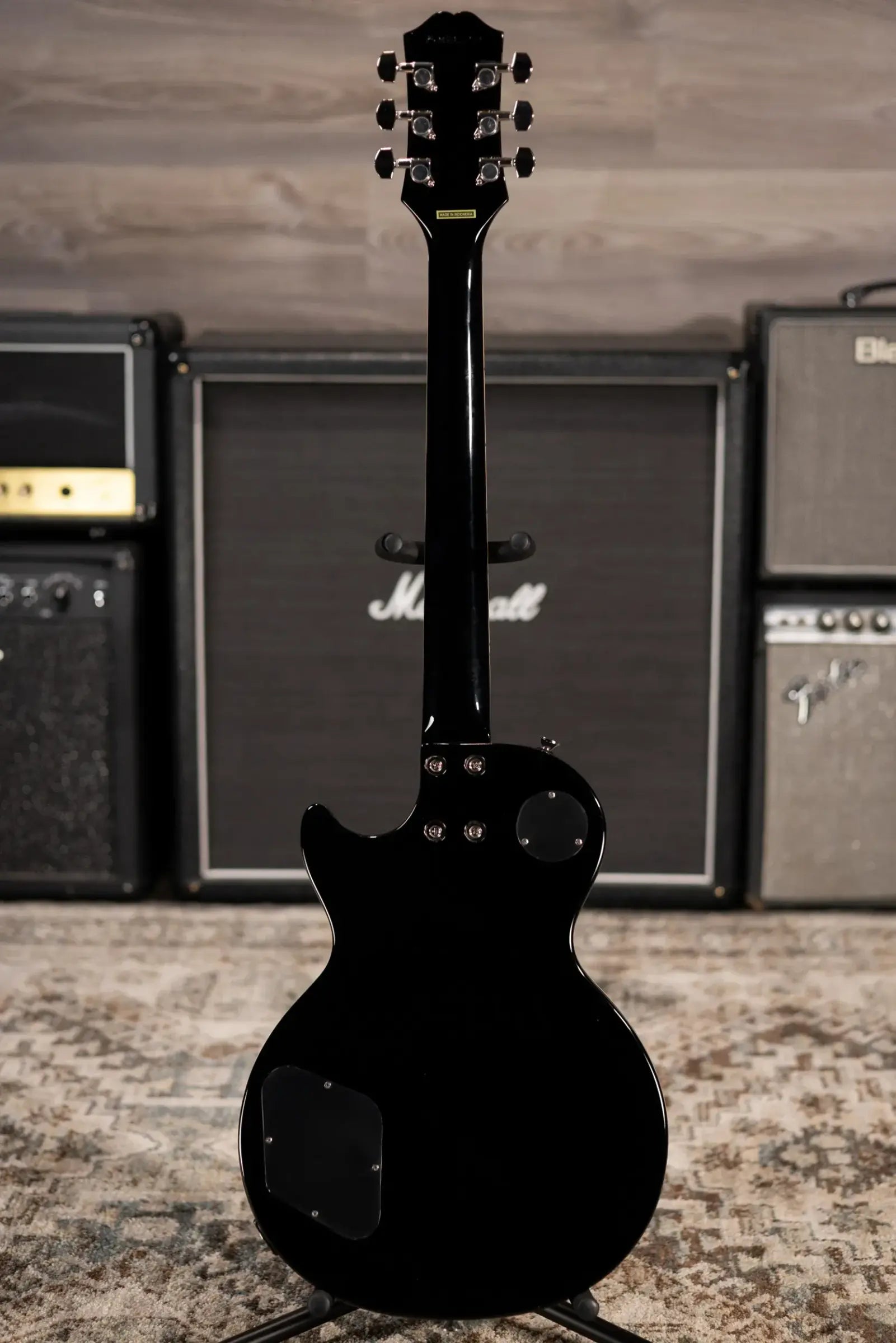 Epiphone Les Paul Tribute Plus Electric Guitar - Transparent Ebony