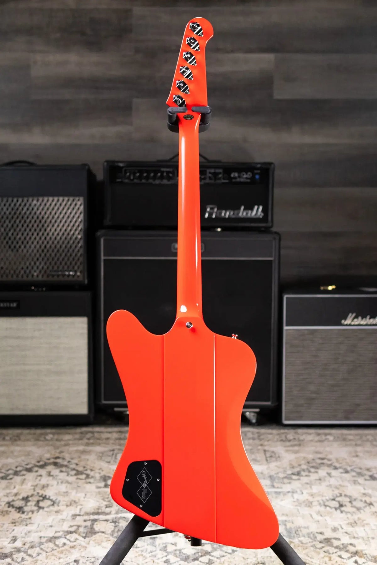 Epiphone 1963 Firebird I Reissue Electric Guitar - Cardinal Red with Hardshell Case