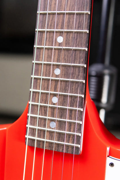 Epiphone 1963 Firebird I Reissue Electric Guitar - Cardinal Red with Hardshell Case